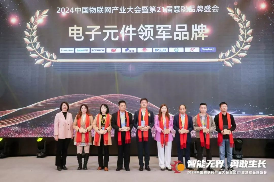 風(fēng)華高科榮獲慧聰品牌盛會(huì)“電子元件領(lǐng)軍品牌”稱號(hào)