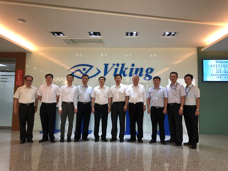 廣晟公司董事長許光帶隊調(diào)研臺灣光頡科技公司