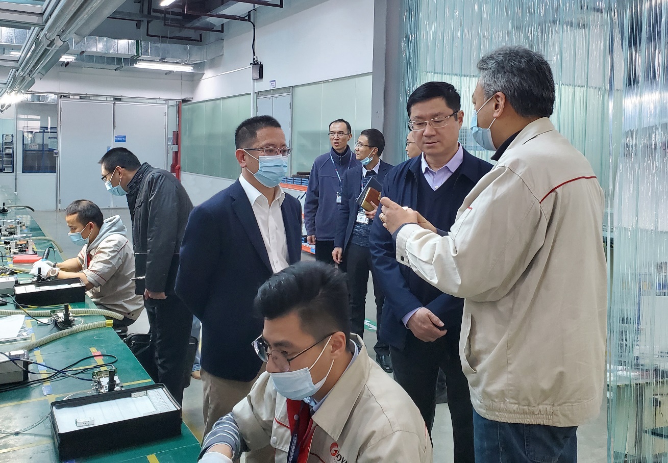 風華高科劉偉董事長帶隊調(diào)研電子工程、國華公司